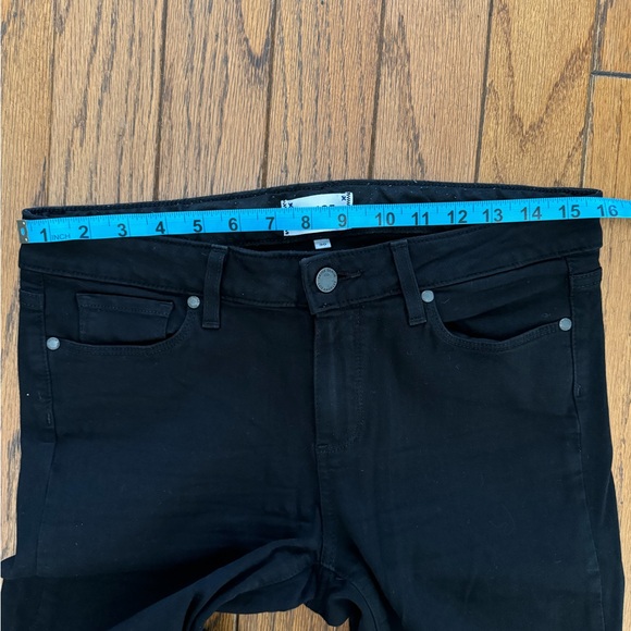 Paige Skyline Skinny- Black Shadow - Picture 10 of 12